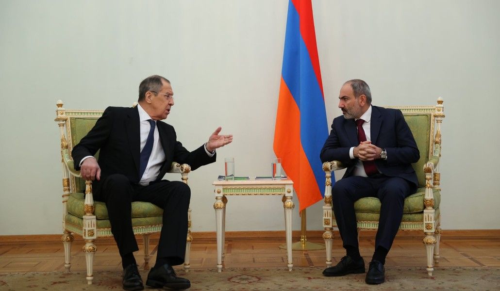 Երևանում կայացել է Փաշինյանի ու Լավրովի հանդիպումը