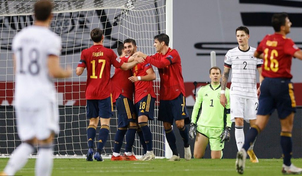 Ազգերի լիգա. Իսպանիան 6:0 հաշվով ջախջախեց Գերմանիային և կրկնեց 89 տարվա ռեկորդը