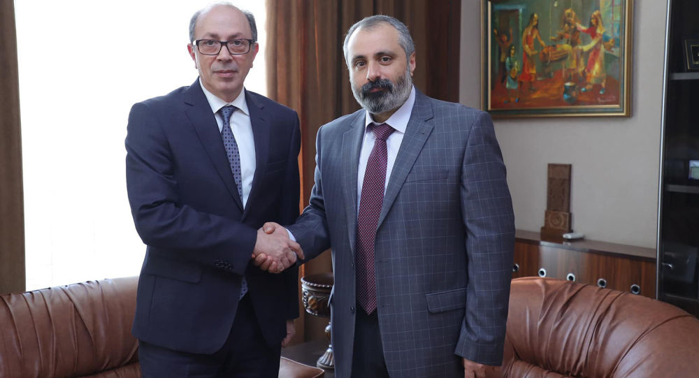 Արցախի ու Հայաստանի արտգործնախարարները հանդիպել ու համատեղ ծրագիր են ստորագրել