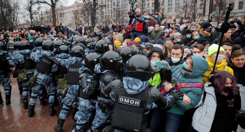Մոսկվայում չարտոնված միտինգի ժամանակ 39 ուժայիններ են տուժել