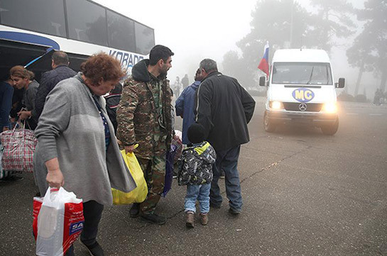 Մոտ 175 փախստական է մեկ օրում վերադարձել Լեռնային Ղարաբաղ