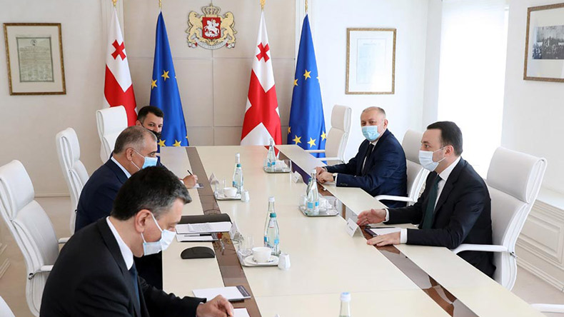 Վրաստանի վարչապետը հանդիպել է Ադրբեջանի պետական ​​անվտանգության ծառայության ղեկավարին