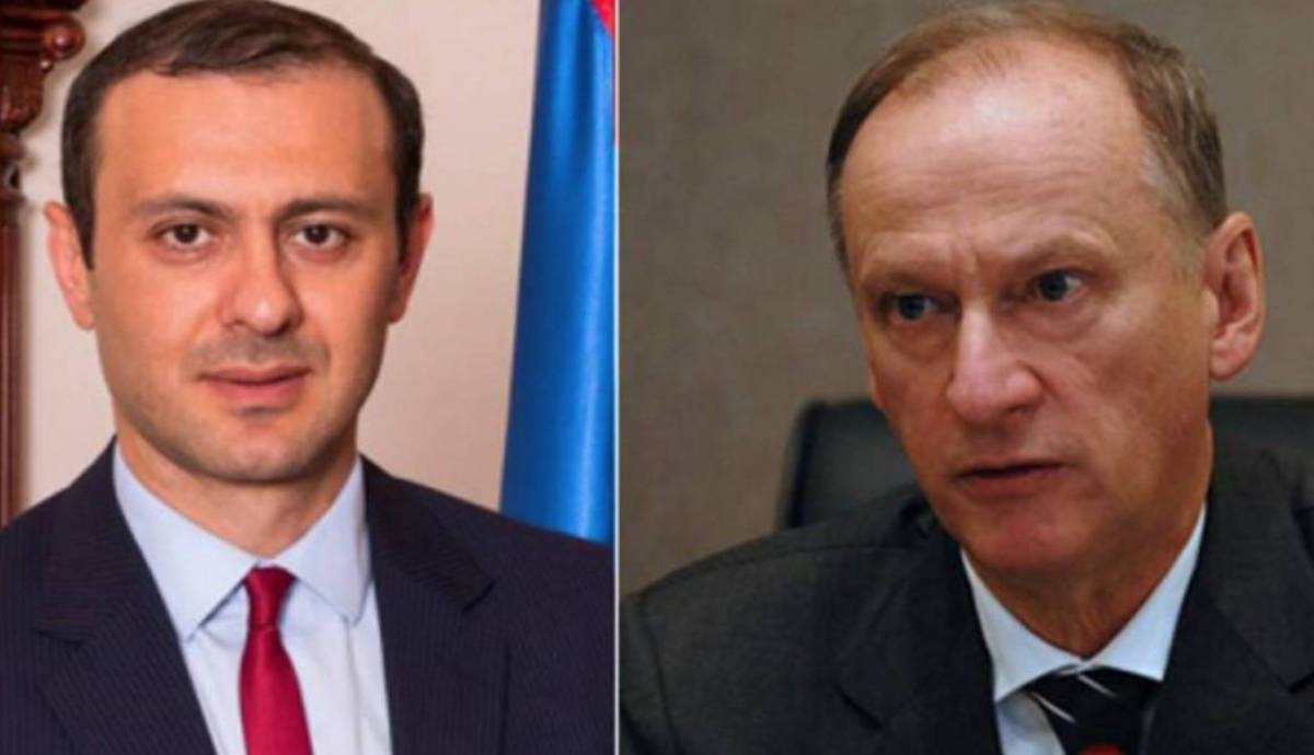 Հայաստանի եւ Ռուսաստանի ԱԽ քարտուղարները քննարկել են հայ-ադրբեջանական շփման գծում ստեղծված իրավիճակը