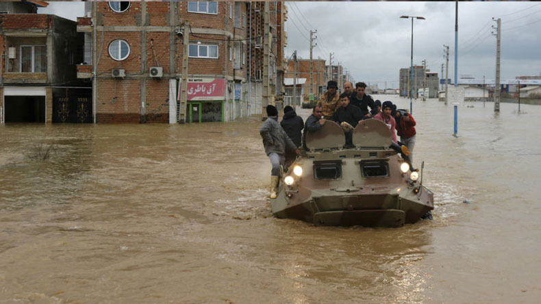 Իրանում ջրհեղեղների հետևանքով զոհվել է 8 մարդ