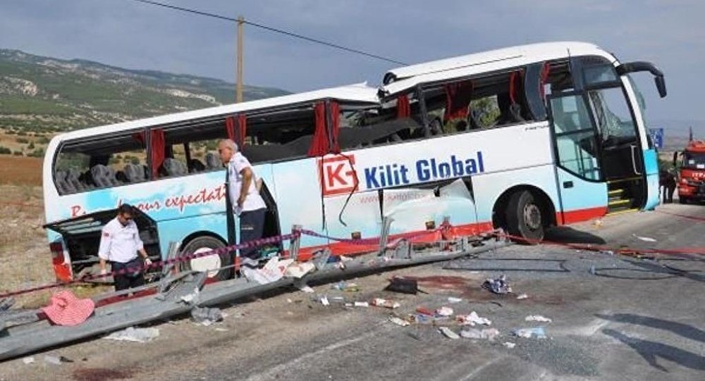Թուրքիայում վթարի է ենթարկվել ռուս զբոսաշրջիկներին տեղափոխող ավտոբուսը, զոհեր կան