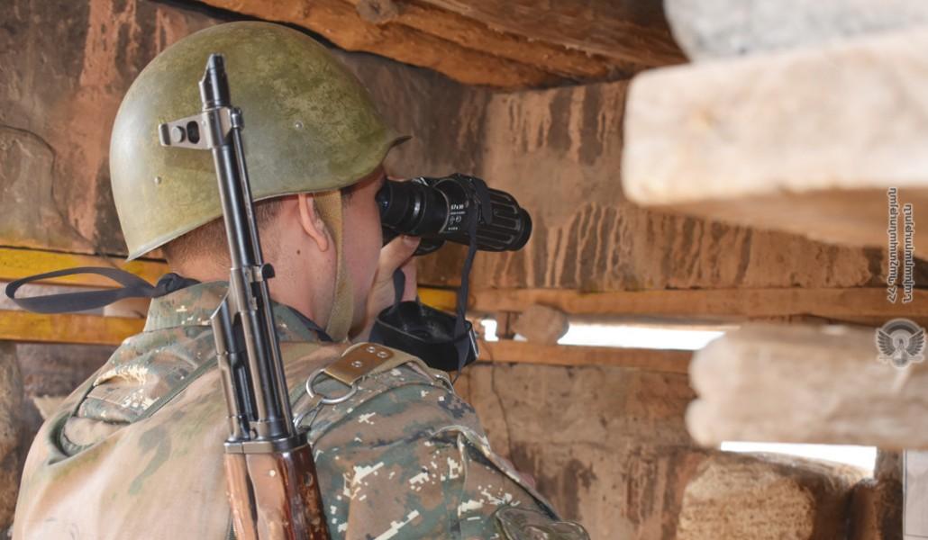 Ադրբեջանցիները տարբեր տրամաչափի հրաձգային զինատեսակներից կրակել են Կութի ու Երասխի վրա