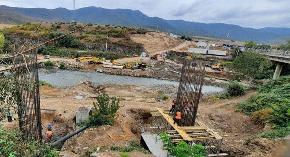 Սադախլո-Բագրատաշենի տարածքում նոր կամրջի շինարարությունն ակտիվ ընթացքի մեջ է
