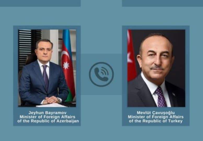 Թուրքիայի և Ադրբեջանի ԱԳ նախարարները քննարկել են իրավիճակը տարածաշրջանում