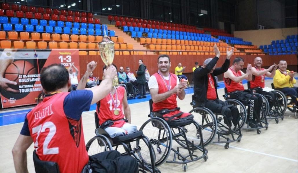 Հայաստանում առաջին անգամ անցկացվել է անվասայլակներով բասկետբոլի առաջնություն