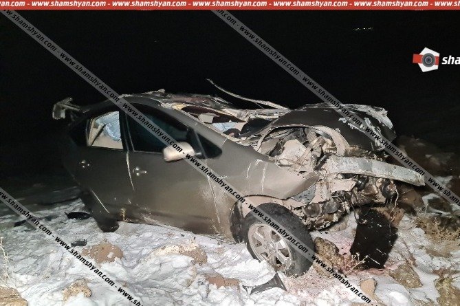 Սարսափելի ավտովթար Արագածոտնում. 38–ամյա վարորդը Toyota–ով բախվել է քարերին ու հայտնվել ձորում, նրա դին հայտնաբերվել է մեքենայից դուրս