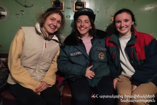 3 ֆրանսուհիներ մոլորվել են Թռչկանի ջրվեժի մոտակայքում. փրկարարներն օգնության են հասել