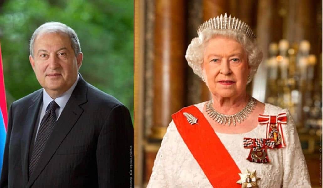 ՀՀ նախագահ Արմեն Սարգսյանը շնորհավորական ուղերձ է հղել թագուհի Եղիսաբեթ Երկրորդին