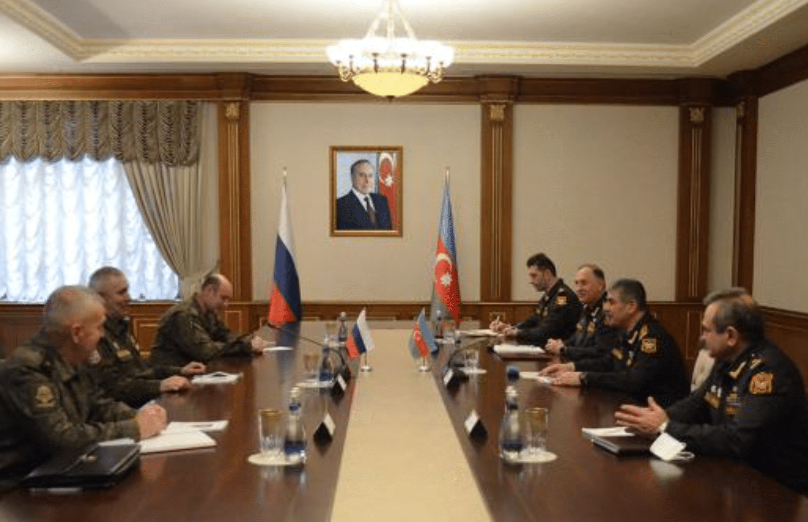 Զաքիր Հասանովն ընդունել է Արցախում ռուսական խաղաղապահ զորախմբի նոր հրամանատարին