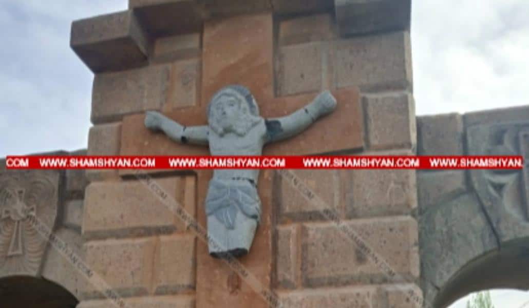 Վանդալիզմի հերթական դեպքը՝ կոտրել են Հիսուսի քանդակի ձեռքերը, ոտքերը․ shamshyan.com