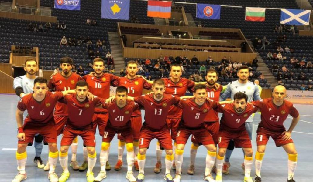 Հայաստանի ֆուտզալի հավաքականը երկրորդ հաղթանակը տոնեց