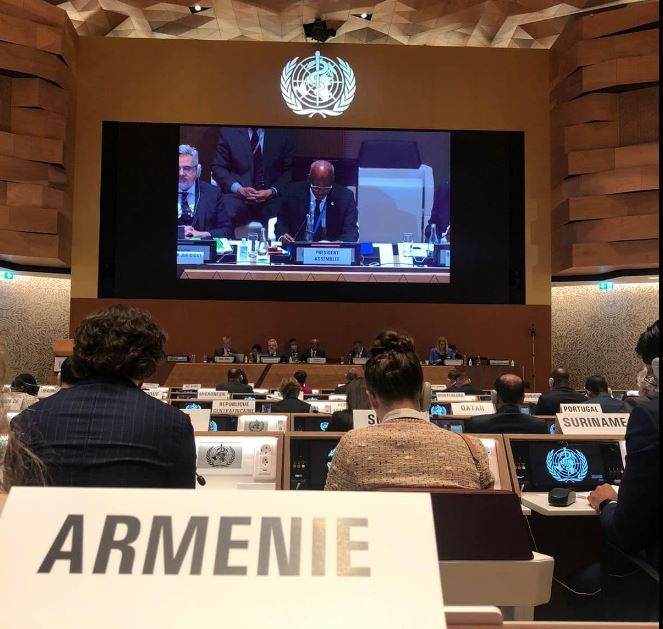 Հայաստանն առաջին անգամ նշանակվել է ԱՀԿ գլխավոր կոմիտեի անդամ