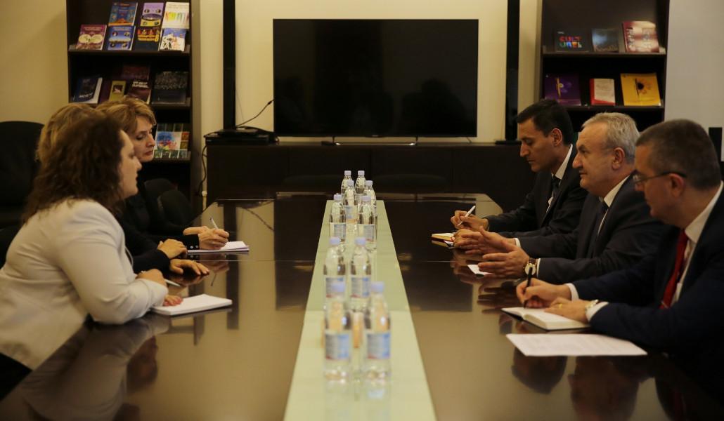 ԿԳՄՍ նախարարը հանդիպել է Համաշխարհային բանկի Հայաստանի գրասենյակի տնօրենի հետ