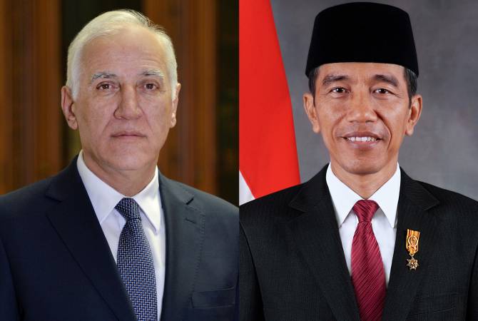 ՀՀ նախագահը շնորհավորական ուղերձ է հղել Ինդոնեզիայի նախագահին