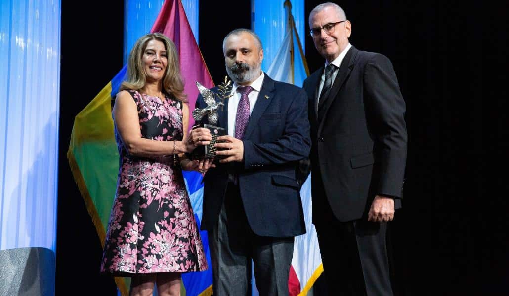 Արցախի ԱԳ նախարար Դավիթ Բաբայանին շնորհվել է Ազատության մրցանակ