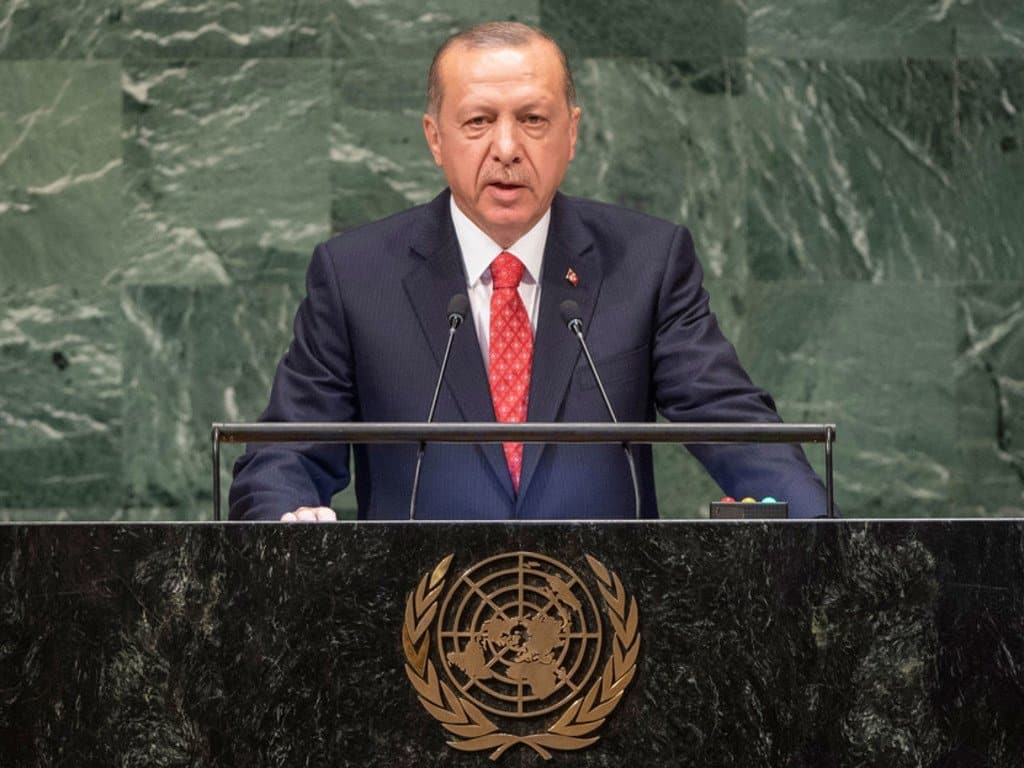 Էրդողանը ՄԱԿ-ի ամբիոնից կոչ է Ադրբեջանին և Հայաստանին՝ «շուտափույթ խաղաղության պայմանագիր կնքել»