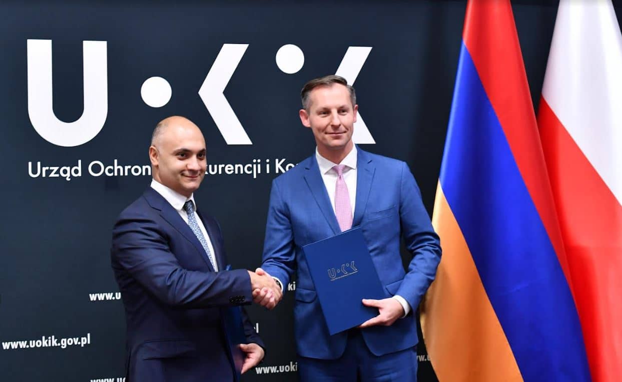 Հայաստանի և Լեհաստանի մրցակցային մարմինների ղեկավարները համագործակցության հուշագիր են ստորագրել
