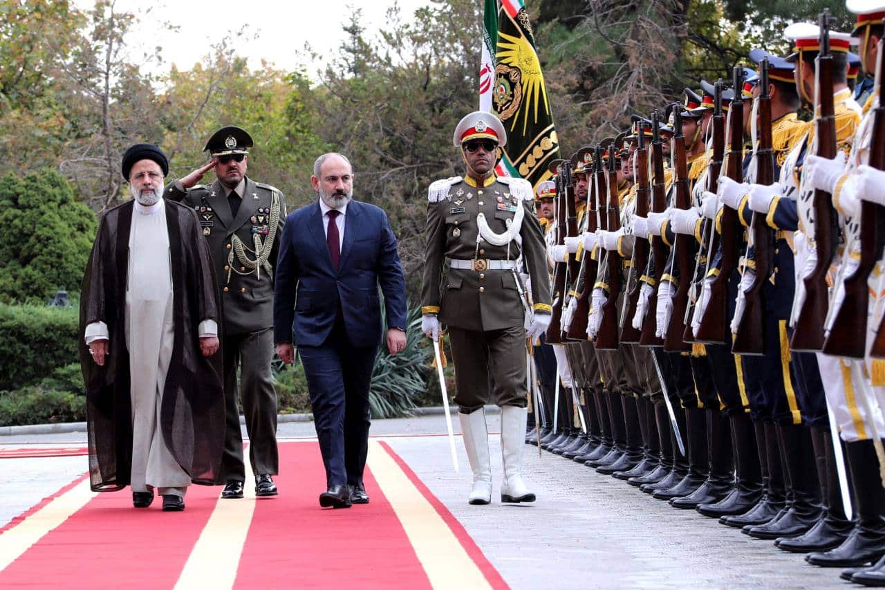 Նիկոլ Փաշինյանին Իրանում ընդունել է երկրի նախագահ Էբրահիմ Ռայիսին