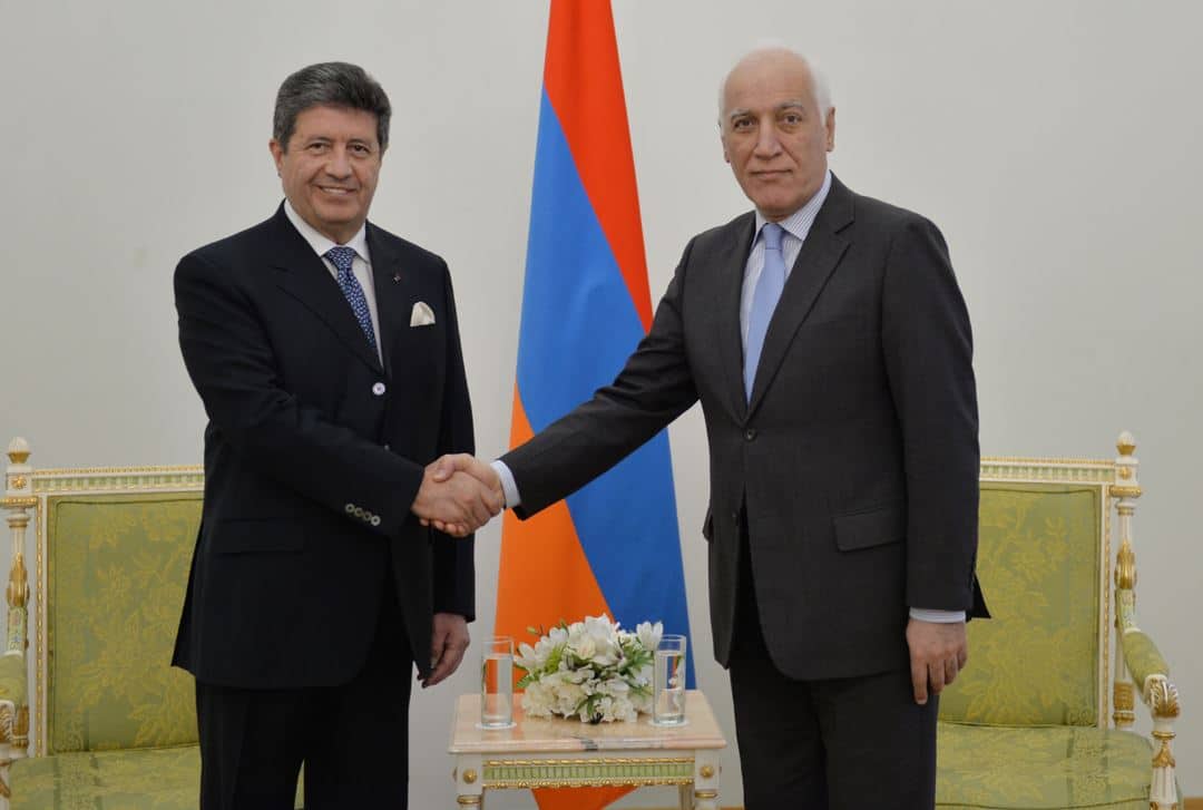 Հայաստանի նախագահին իր հավատարմագրերն է հանձնել Էկվադորի նորանշանակ դեսպանը