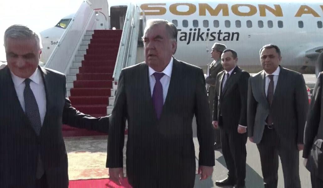 Տաջիկստանի Հանրապետության նախագահը ժամանել է Հայաստան