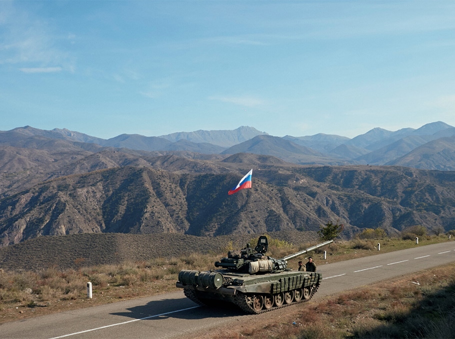 Ադրբեջանի ԱԳՆ. Ճանապարհը փակել են ռուս խաղաղապահները
