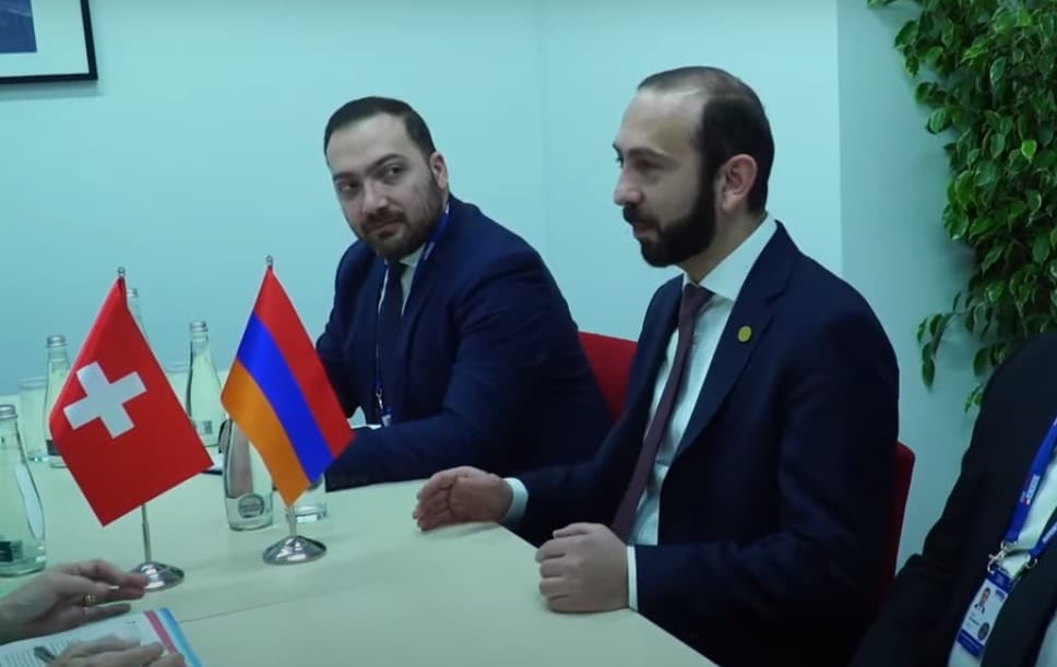 Հայաստանի ԱԳ նախարարի հանդիպումը Շվեյցարիայի արտաքին գործերի դաշնային դեպարտամենտի  պետքարտուղարի հետ (տեսանյութ)