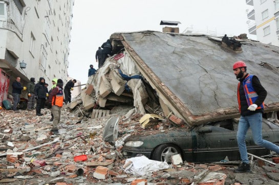 Թուրքիայում և Սիրիայում երկրաշարժից զոհերի թիվը հասել է 4825-ի