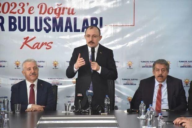 Թուրքիայի առևտրի նախարարն այցելել է Կարս ու խոսել Հայաստանի հետ սահմանը բացելու թեմայից