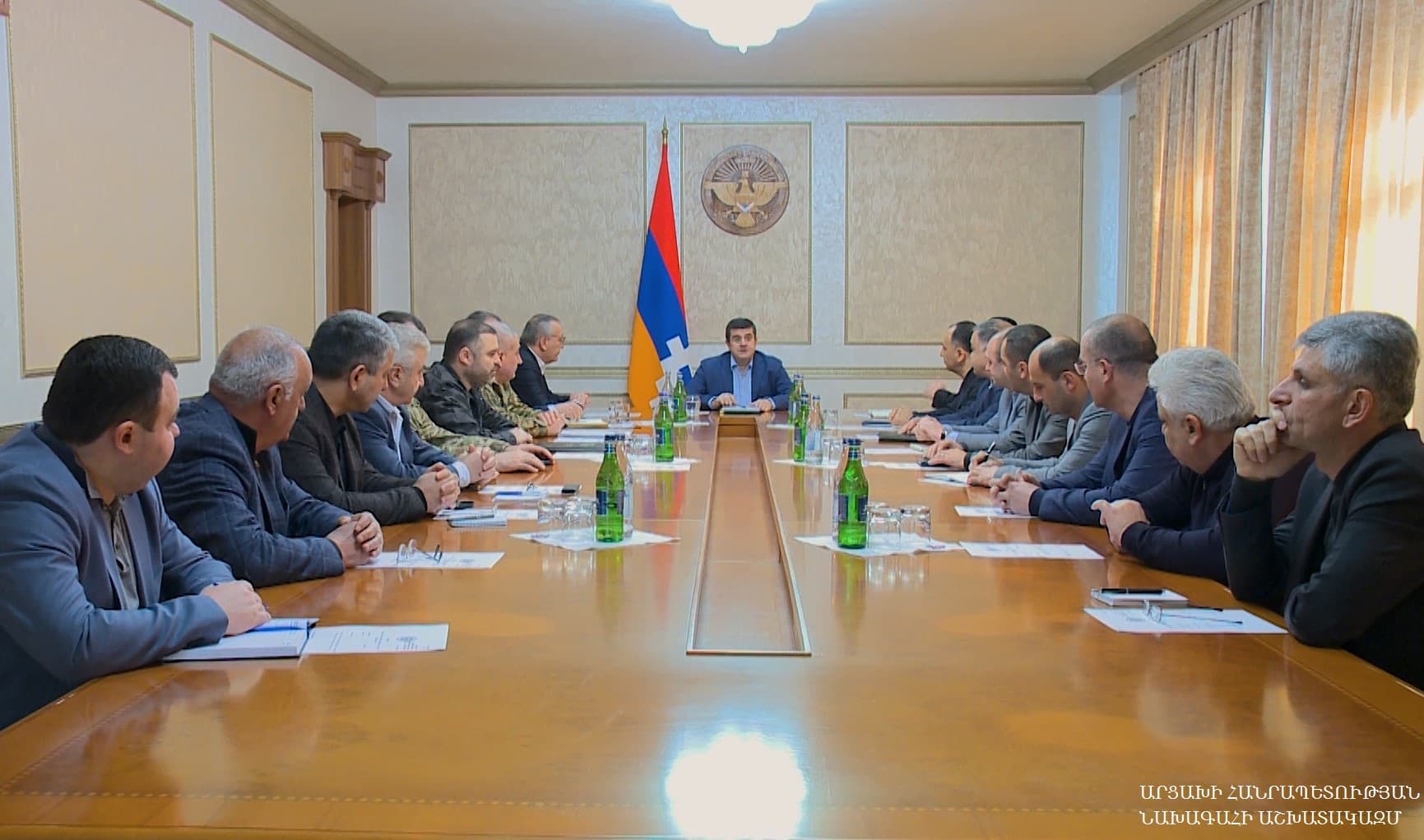 Տեղի է ունեցել Արցախի Անվտանգության խորհրդի արտահերթ ընդլայնված նիստ