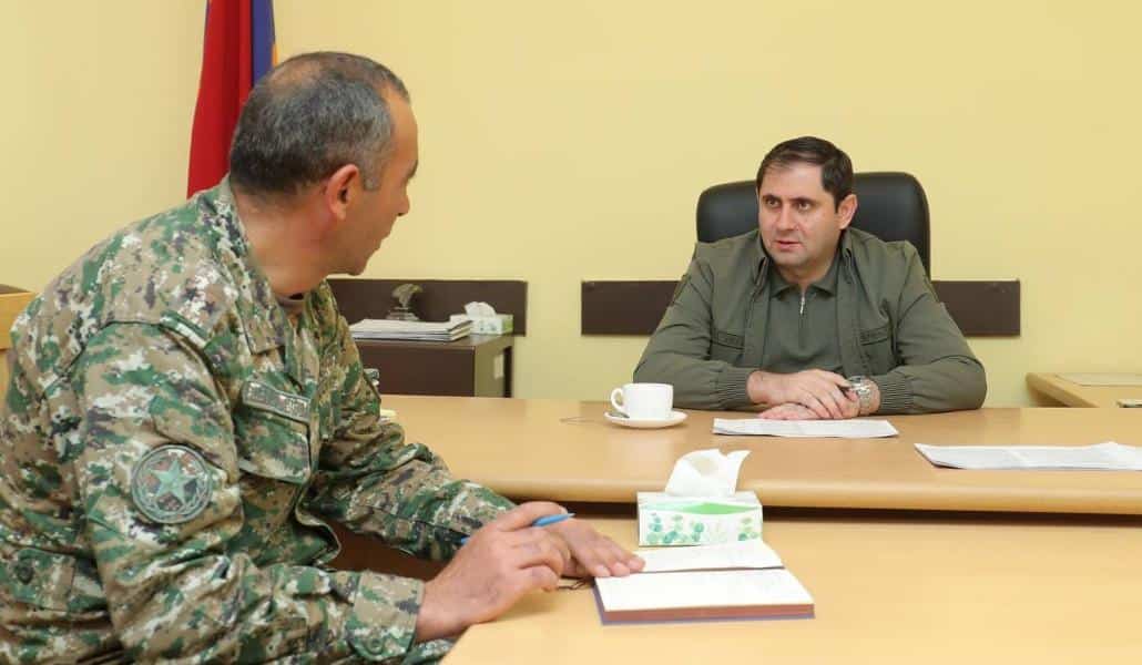 Սուրեն Պապիկյանն այցելել է զորամաս