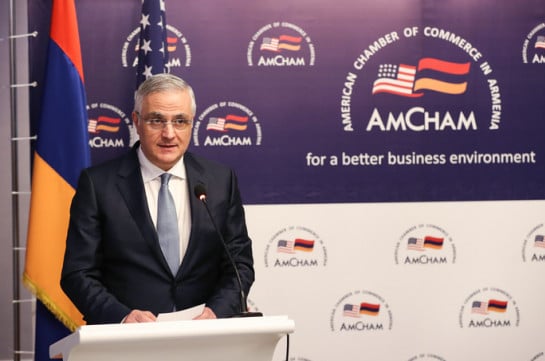 Մհեր Գրիգորյանը մասնակցել է Ամերիկայի Առևտրի Պալատի տարեկան ընդհանուր ժողովին