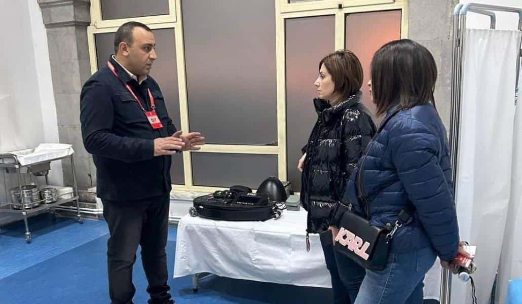 Հայաստան- Թուրքիա ֆուտբոլային հանդիպումից առաջ ծանոթանացա ՀՖՖ բժշկական ծառայության հագեցվածությանը,․ նախարար