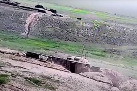 Արցախի ՊՆ-ն տեսանյութ է հրապարակել՝ ինչպես են ադրբեջանցիները կրակում ՊԲ դիրքերի ուղղությամբ