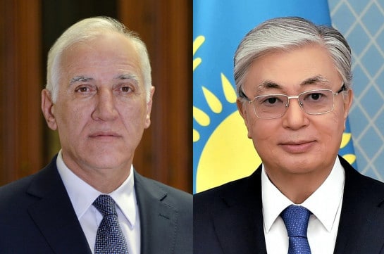 Վահագն Խաչատուրյանը շնորհավորել է Ղազախստանի նախագահ Կասիմ-Ժոմարտ Տոկաևին