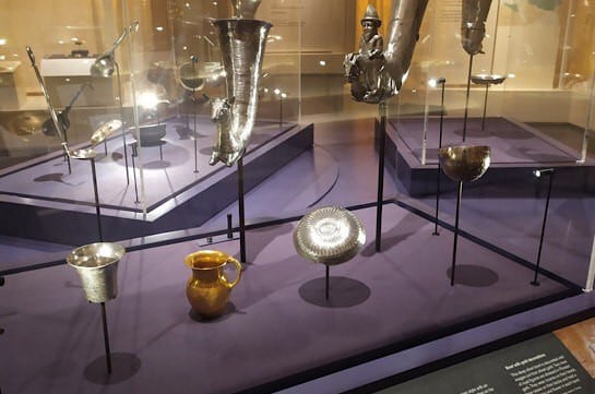 Բրիտանական թանգարանում ցուցադրվում են նմուշներ՝ Հայաստանի պատմության թանգարանից և «Էրեբունի» արգելոց-թանգարանից
