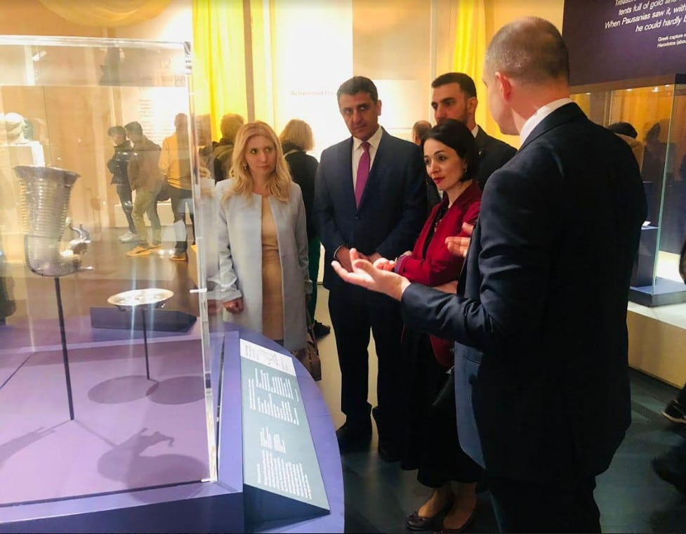 Բրիտանական թանգարանի տնօրենի հետ քննարկվել են հայ-բրիտանական համատեղ ցուցադրությունների կազմակերպման հնարավորություններին առնչվող հարցեր