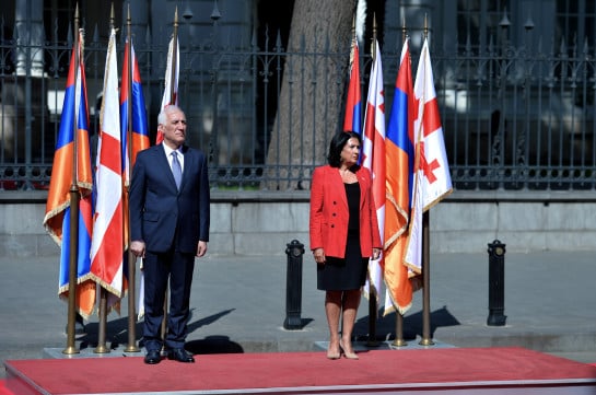 Հայաստանը մեծապես կարևորում է Վրաստանի հետ բարիդրացիական ջերմ հարաբերությունները. ՀՀ նախագահը՝ Սալոմե Զուրաբիշվիլիին