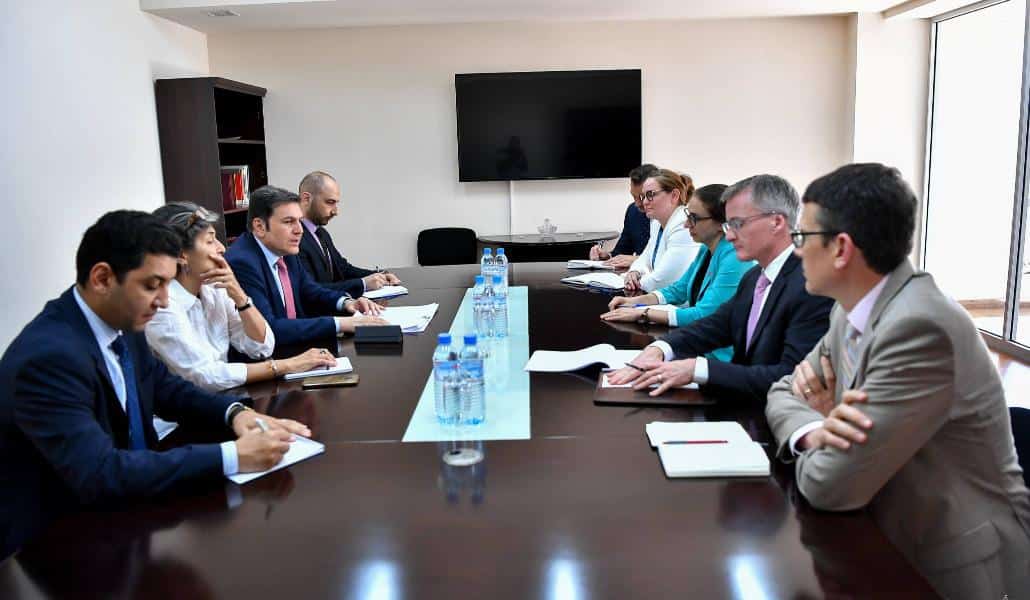 ՀՀ ԱԳ նախարարի տեղակալն ընդունել է ԱՄՆ Սենատի արտաքին հարաբերությունների հանձնաժողովի աշխատակազմի ներկայացուցիչներին