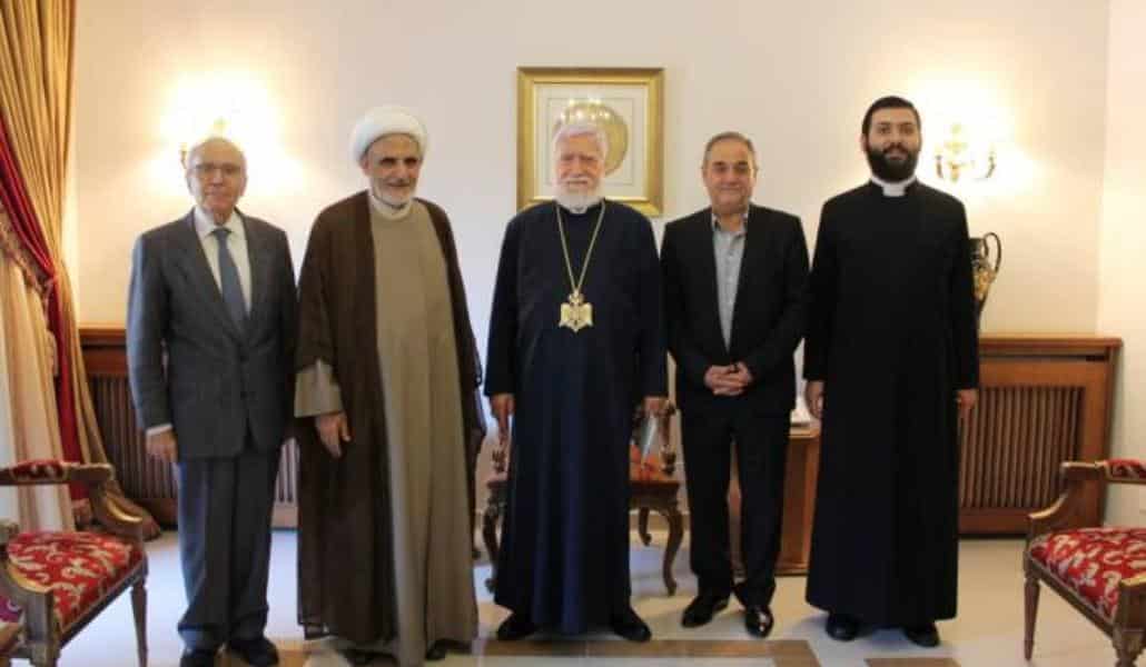 Լիբանանի խորհրդարանի նախագահի ներկայացուցիչներն Արամ Ա կաթողիկոսին խոստացել են զորավիգ լինել Արցախի արդար դատին