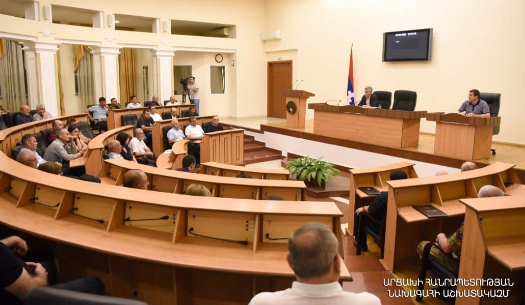 Արցախի Հանրապետության նախագահն ընդլայնված խորհրդակցություն է հրավիրել