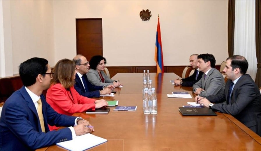 Ֆինանսների նախարար Վահե Հովհաննիսյանը հանդիպել է Արժույթի միջազգային հիմնադրամի տարածաշրջանային տնօրենին