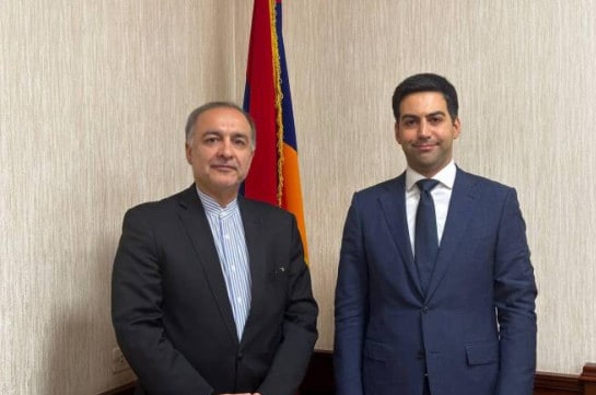 ՀՀ ՊԵԿ նախագահ Ռուստամ Բադասյանն ընդունել է Հայաստանում Իրանի նորանշանակ դեսպան Մեհդի Սոբհանիին