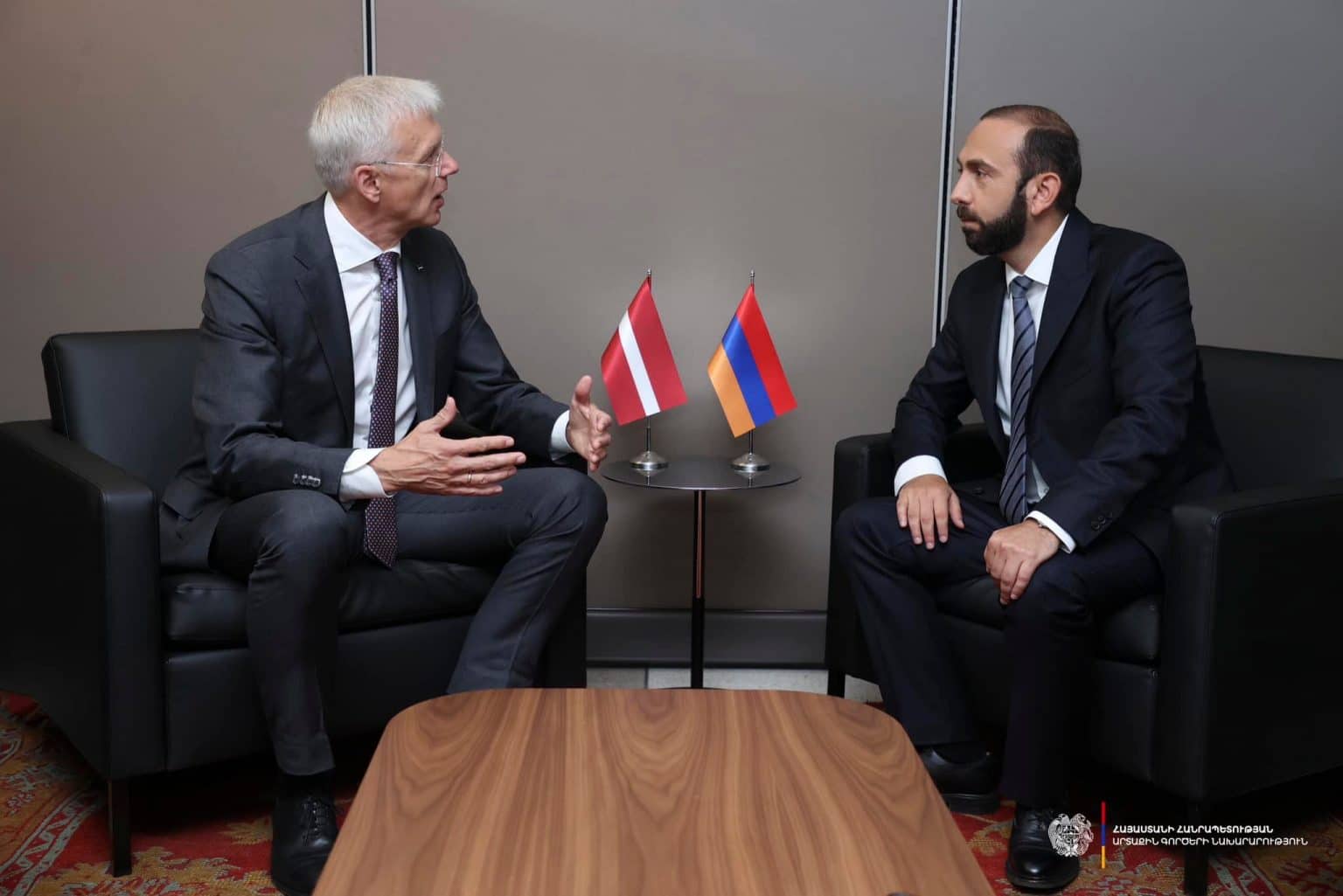 Միրզոյանը Լատվիայի ԱԳ նախարարին է ներկայացրել ԼՂ ժողովրդի դեմ սանձազերծած լայնամաշտաբ ագրեսիայի մանրամասները