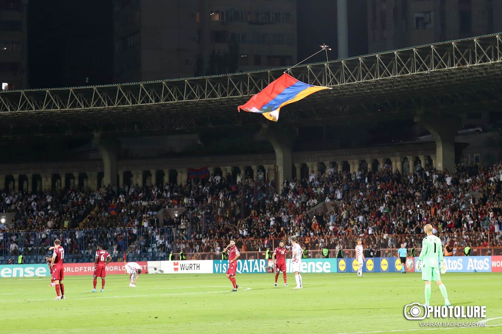 Ադրբեջանը կդիմի ՈՒԵՖԱ՝ Հայաստան-Խորվաթիա խաղի ընթացքում Արցախի դրոշը բարձրացնելու կապակցությամբ