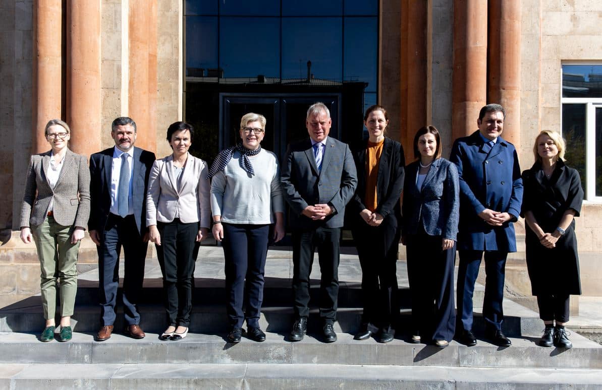 Լիտվայի վարչապետն այցելել է Եղեգնաձորում ԵՄ դիտորդական առաքելության գրասենյակ