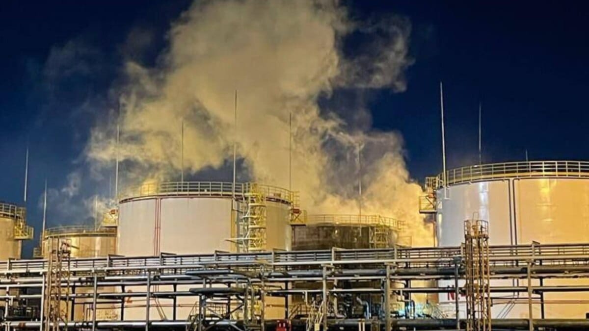 Ուկրաինան հարձակում է իրականացրել Կրասնոդարի երկրամասի նավթավերամշակման գործարանի վրա